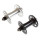 Ridea - HT Track Hub front black 28 h