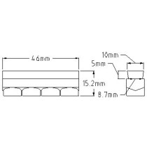 Kool Stop - Vintage Brake Pad R10 - Mafac