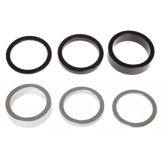 BLB - Ahead Steuersatz Spacer - 1 1/8"  silber 10 mm