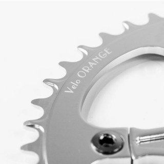 Velo Orange Grand Cru Fluted Single Crankset with Narrow-Wide Chainring