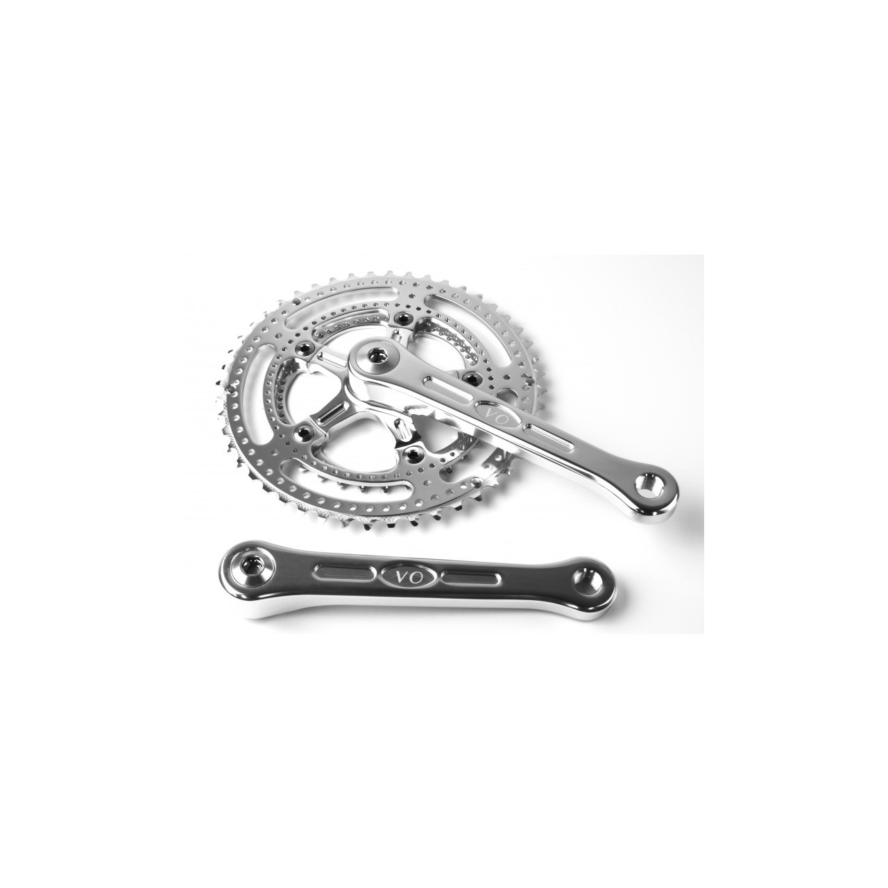 VELO ORANGE* grand cru drillium クランクセット VELO ORANGE* grand cru drillium 110 fluted double crankset