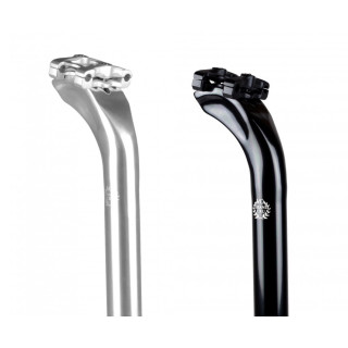 Velo Orange - Grand Cru Long Setback Sattelstütze MKII silber poliert