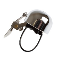 Crane - E-NE Bell Klingel stealth black(matt schwarz/silber)
