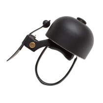 Crane - E-NE Bell Klingel stealth black(matt schwarz/silber)
