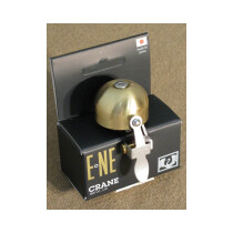 Crane - E-NE Bell Klingel stealth black(matt schwarz/silber)