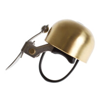 Crane - E-NE Bell Klingel stealth black(matt schwarz/silber)