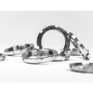 Kappstein - Edelstahl Lockring - BSA Gewinde