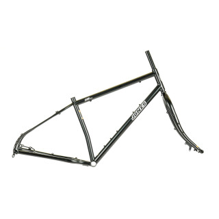 Jones - Steel LWB HD/e Diamond Frame / Unicrown Fork Rahmenset - schwarz