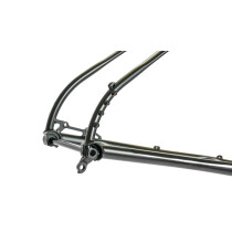 Jones - Steel LWB HD/e Diamond Frame / Unicrown Fork Rahmenset - schwarz