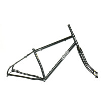 Jones - Steel LWB HD/e Diamond Frame / Unicrown Fork Rahmenset - schwarz