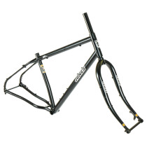 Jones - Steel LWB HD/e Diamond Frame / Unicrown Fork Rahmenset - schwarz