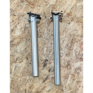 silver - 31.6 mm / 350 mm long (black clamp head)